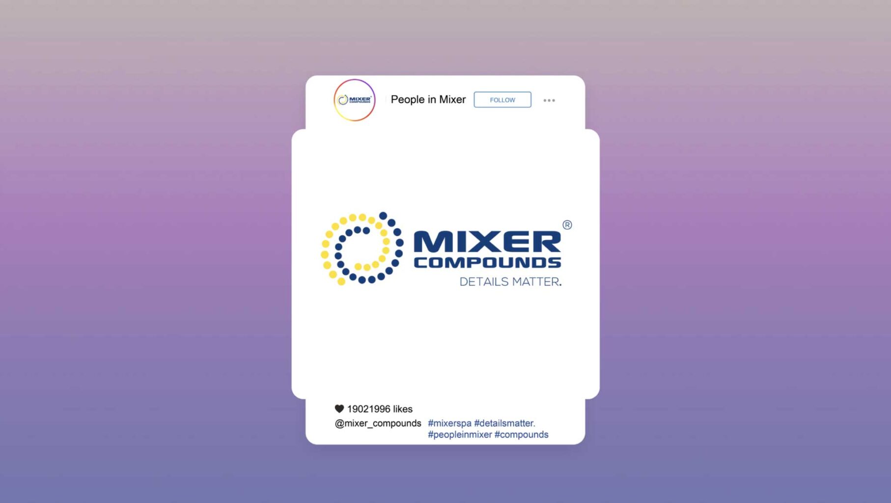 Mixer is now on Instagram
